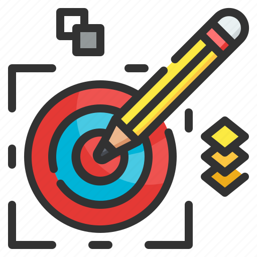 Target, goal, objective, dartboard, focus icon - Download on Iconfinder