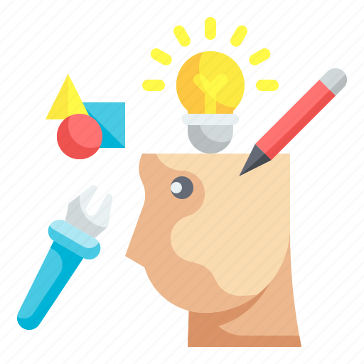 Creative, mind, brain, thinking, intelligence icon - Download on Iconfinder
