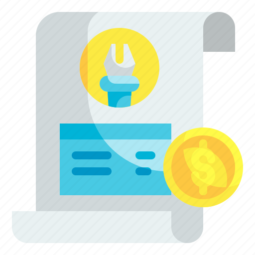 Invoice, bill, ticket, receipt, payment icon - Download on Iconfinder