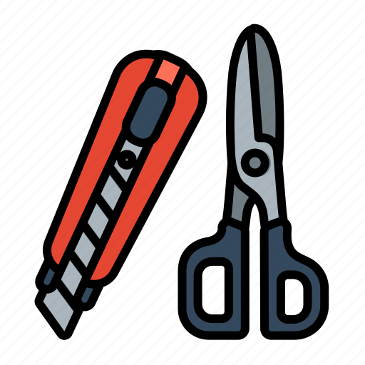 Cutter, cutting, equipment, scissors, design, tool, stationary icon - Download on Iconfinder