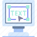 free, transform, text, tool