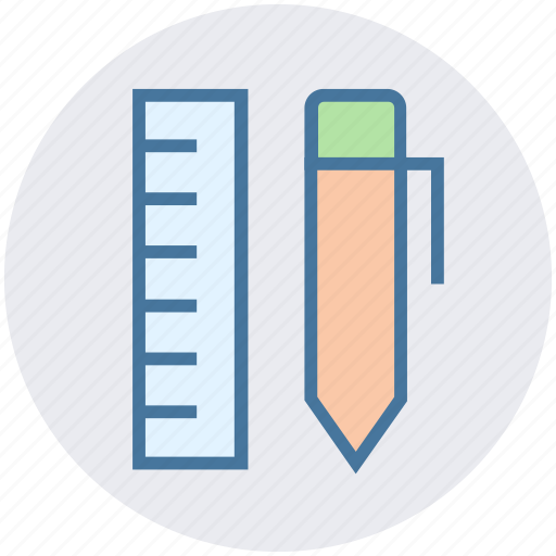 Design, drafting, engineering, graphic, measure, pencil, ruler icon - Download on Iconfinder
