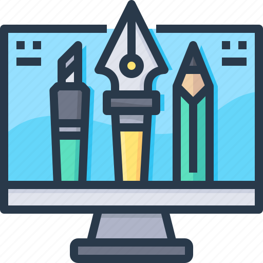 Computer, design, digital art, paint, pen, tool icon - Download on Iconfinder
