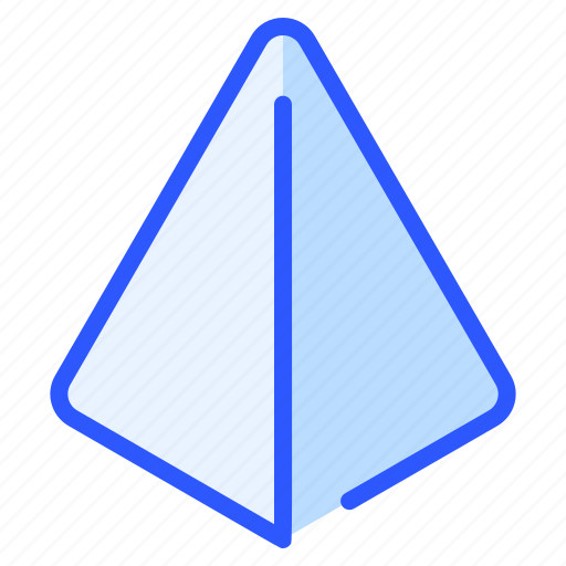 Graphic design, pyramid, shape, tool, triangle icon - Download on Iconfinder