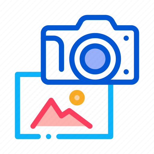Application, camera, creativity, gallery, linear, painting, photo icon - Download on Iconfinder