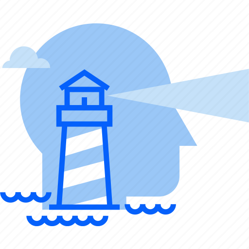 Vision, creative, innovation, creativity, lighthouse icon - Download on Iconfinder