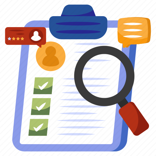 Search list, checklist, todo, list analysis, worksheet icon - Download on Iconfinder