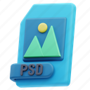psd, format, extension, document, page, file type, type, paper, file 