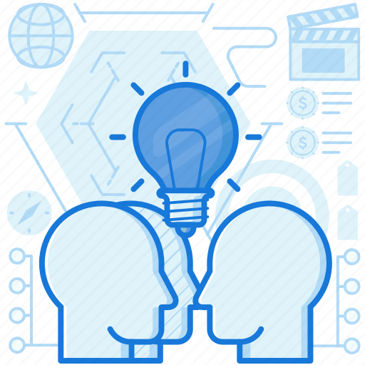 Brainstorming, bulb, idea, innovation, lightbulb, people, thought icon - Download on Iconfinder