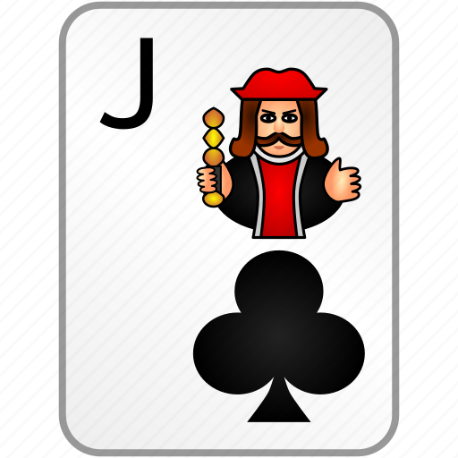 Clubs, jack, card, casino, poker icon - Download on Iconfinder