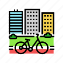 bicycle, friendly, infrastructure, green, building, city