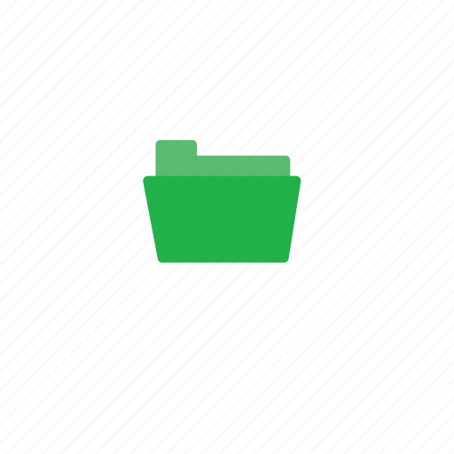 Folder, green icon - Download on Iconfinder on Iconfinder