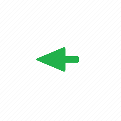 Arrow, green, left icon - Download on Iconfinder