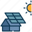 solar, cell, power, sun, roof, green, energy, environment 