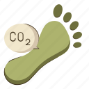 carbon, footprint, climate, change, global, warming, dioxide, emissions, pollution