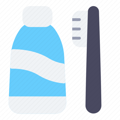 Toothpaste, toothbrush, hygiene, washing icon - Download on Iconfinder