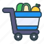 cart, shopping, groceries, shop, ecommerce, buy 