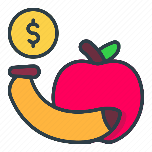 Banana, and, fruit, food, cooking icon - Download on Iconfinder
