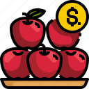apples, food, fruit, healthy, organic, supermarket