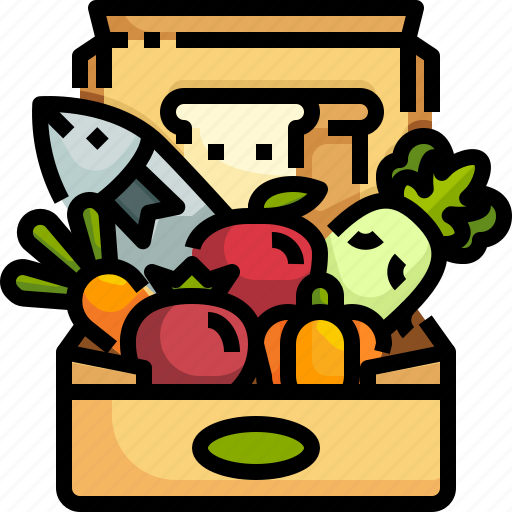 Away, box, food, package, shopping, take icon - Download on Iconfinder