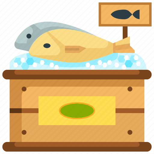 Animal, box, fish, life, river, sea, shopping icon - Download on Iconfinder
