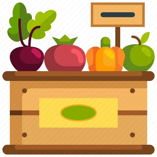 Box, food, fruit, healthy, shop, vegetable icon - Download on Iconfinder