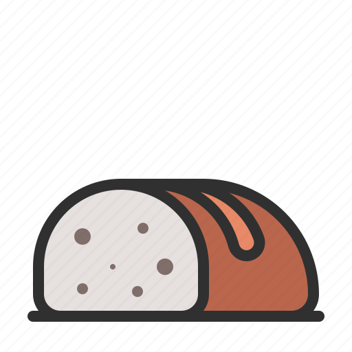 Baguette, bread, food, slice icon - Download on Iconfinder