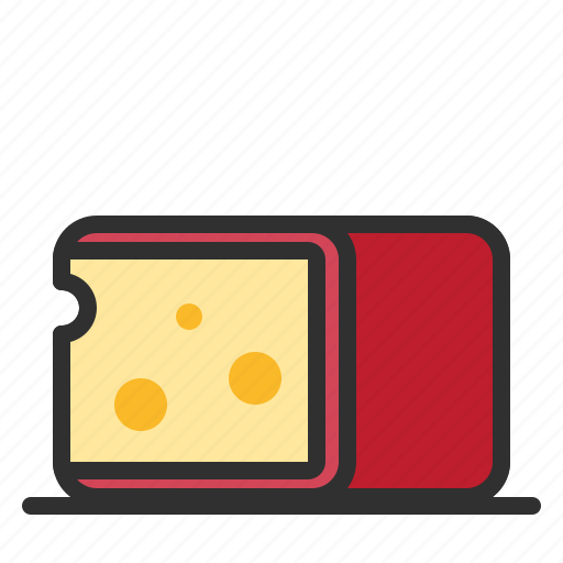 Cheese, dairy, gouda, slice icon - Download on Iconfinder