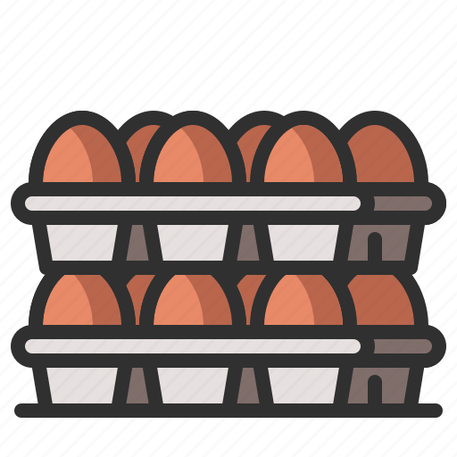Boxes, chicken, egg, grocery icon - Download on Iconfinder