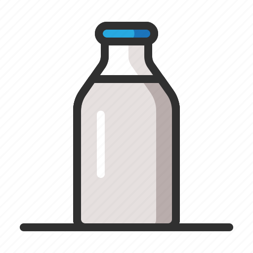 Bottle, cow, dairy, milk icon - Download on Iconfinder