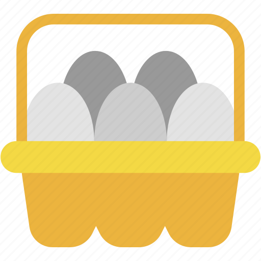 Eggs, ingredient, food, tray, organic icon - Download on Iconfinder