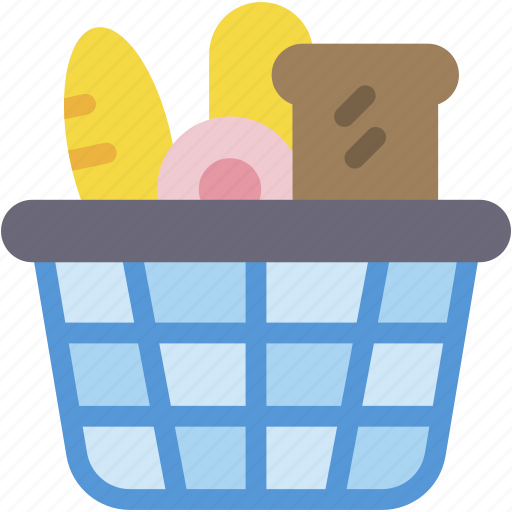 Bakery, grocery, store, shopping, bread, food, bake icon - Download on Iconfinder
