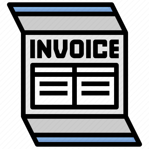 Invoice, receipt, bill, ticket, files, folders, business icon - Download on Iconfinder