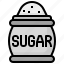 sugar, kitchen, bottle, food, restaurant, ingredients, cubes 