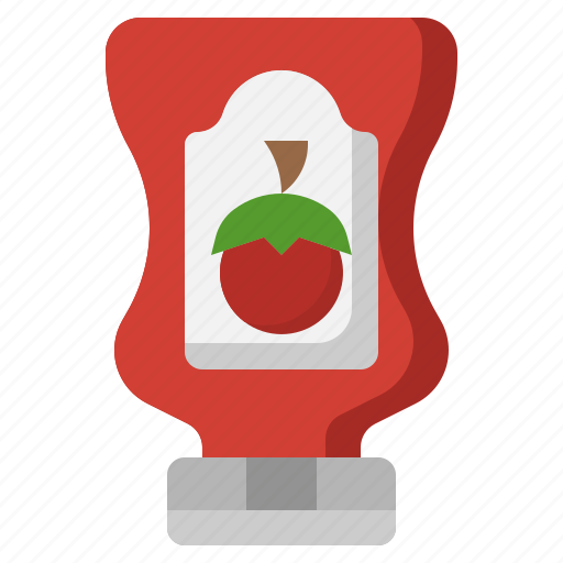 Ketchup, item, tomato, sauce, bottle icon - Download on Iconfinder