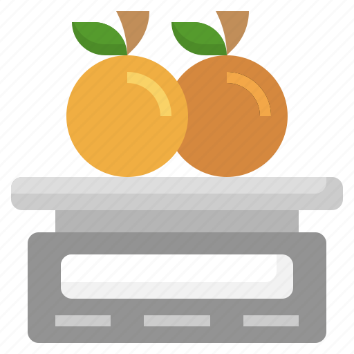 Weighing, scale, weight, watermelon, food, and, restaurant icon - Download on Iconfinder
