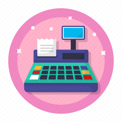 Counter, machine, receipt, cash, money, payment, billing icon - Download on Iconfinder