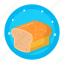 bread, bakery, breatfast, item, slices, pieces, stack 