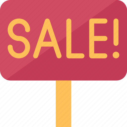 Sale, signpost, placard, promote, advertise icon - Download on Iconfinder
