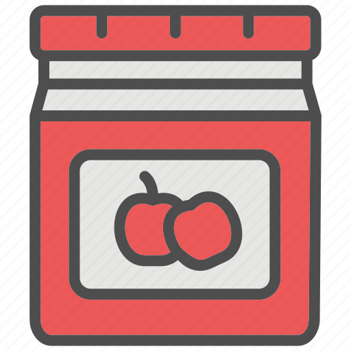 Apple, food, grocery, jam, shopping, supermarket, sweet icon - Download on Iconfinder