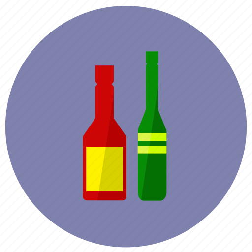 Bottles, glass, sauce icon - Download on Iconfinder