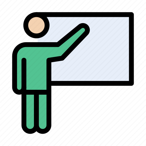 Board, lecture, presentation, teaching, training icon - Download on Iconfinder