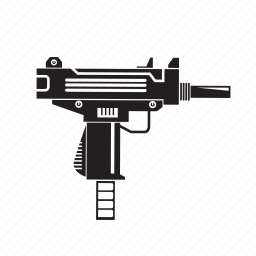 Firearm, gun, kill, machine gun, shot, war, weapon icon - Download on Iconfinder