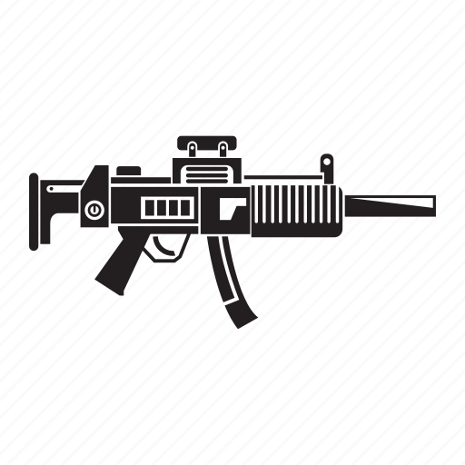Firearm, gun, machine gun, riffle, shot, war, weapon icon - Download on Iconfinder