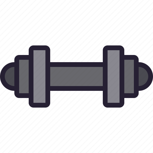 Dumbbell, gym, exercise, fitness, weightlifting icon - Download on Iconfinder