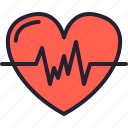 heart, rate, pulse, vitality, healthcare, cardiogram