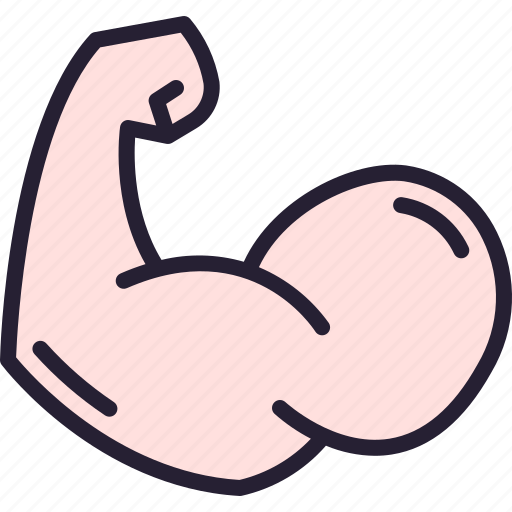 Muscle, strong, biceps, body, tough icon - Download on Iconfinder