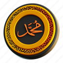 muhammad, calligraphy