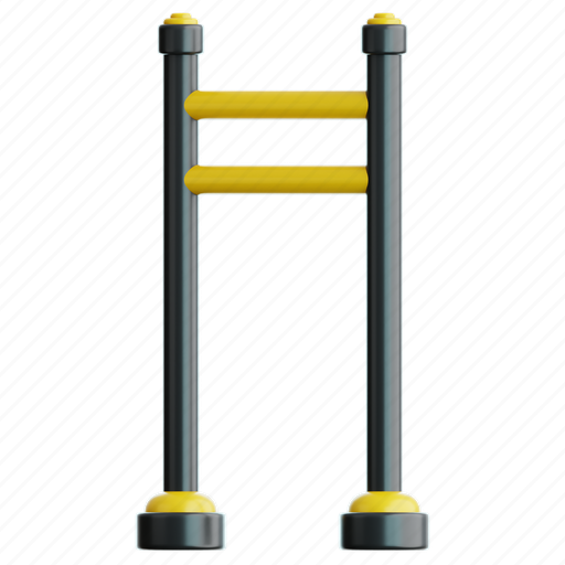 Pull, up, bar 3D illustration - Download on Iconfinder