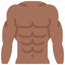 gym, man, body, fitness, abs, person